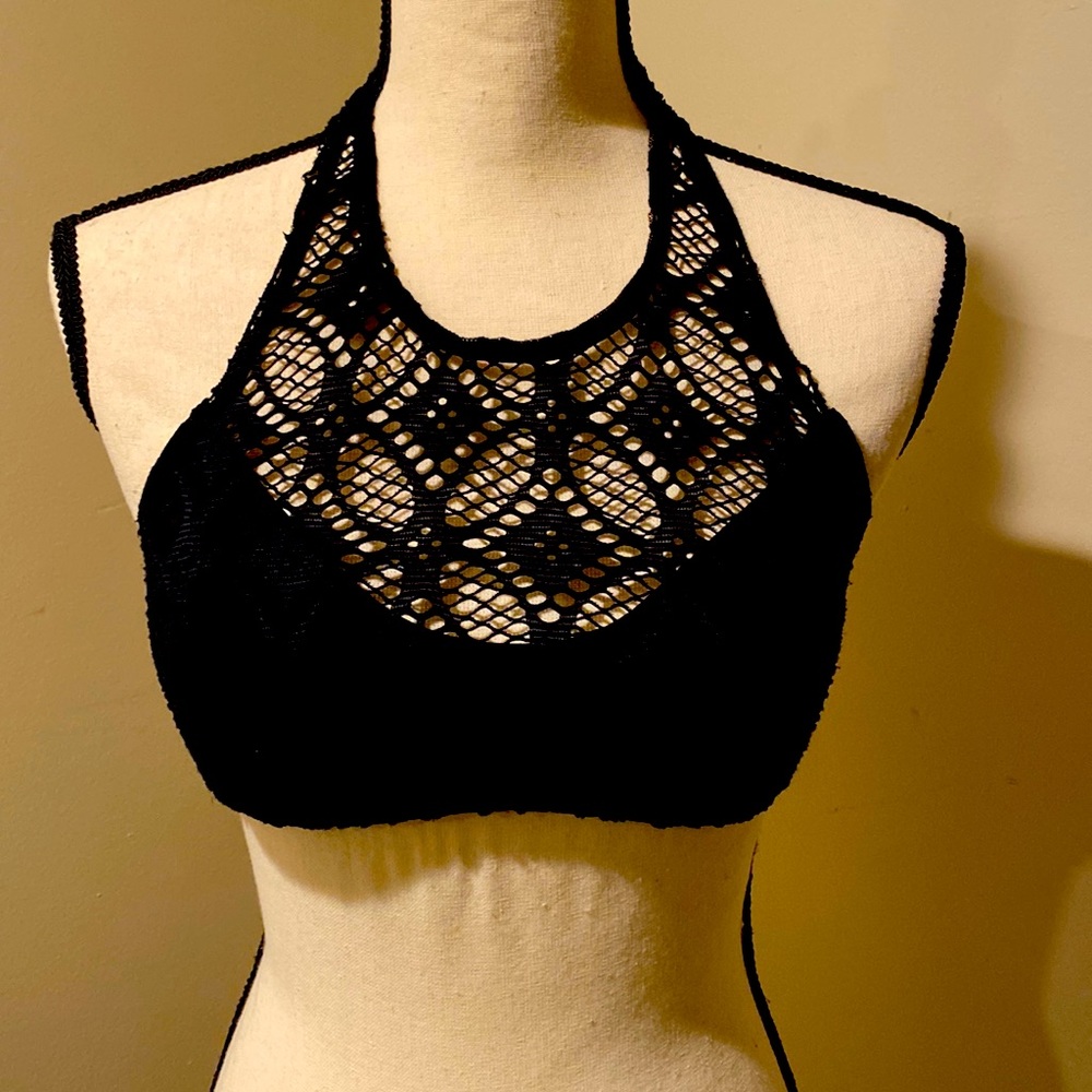 Becca halter bikini top